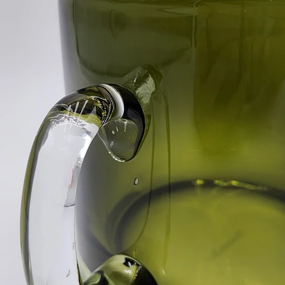 RARE Mamma Ro, Italy, Glass Pitcher, VINTAGE Gorgeous 😍 - Picture 8 of 12